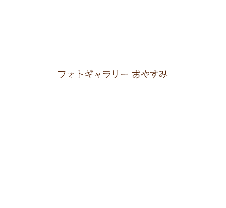 フォトギャラリーおやすみ